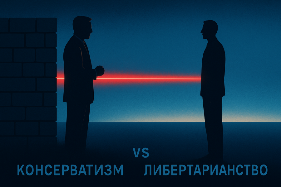 Консерватизм vs Либертарианство: где проходит красная линия в защите свобод?